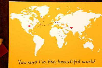 Long distance map