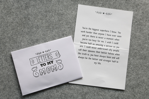 Letters to my Mom | Best Gifts Online in India