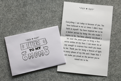 Letter from hogwarts Letters to my Mom | Best Gifts Online in India