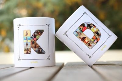 Custom Letter Mugs