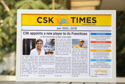 CSK Custom Article