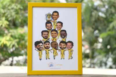 CSK Lions Frame