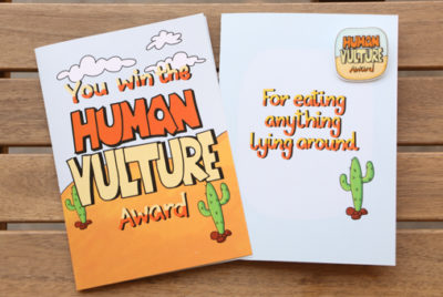 Human Vulture Award