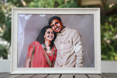 Couple Digital Portrait