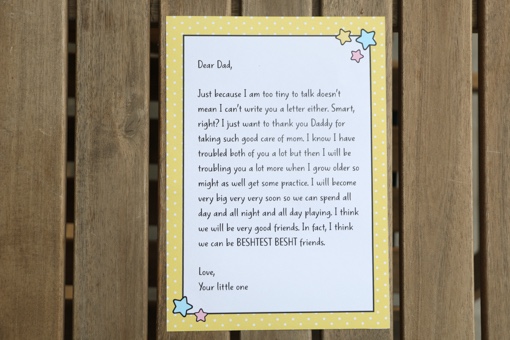 Letter for New Dads - Best Father&#039;s Day Gifts Online in India