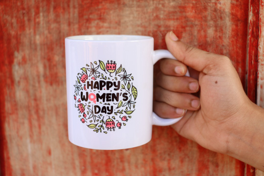 Slave contract Happy Women’s Day Mug - Best Women's Day Gifts Online in India