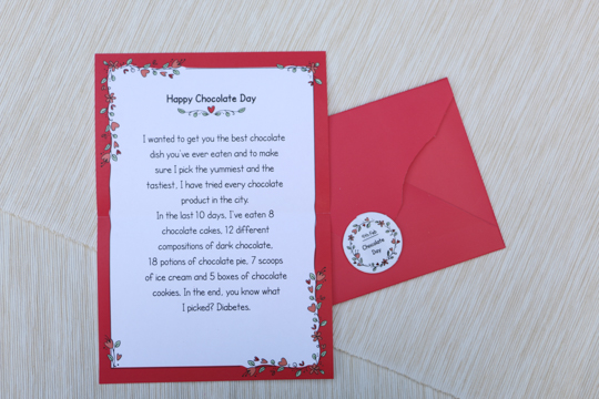 Valentine Week Letters - Best Valentine's Day Gifts Online in India